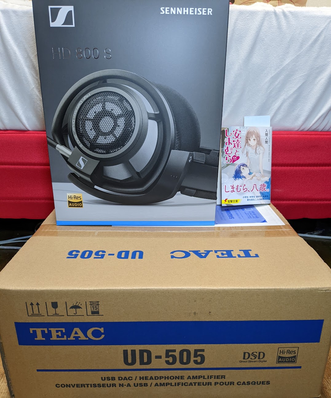 ヘッドホンとアンプ買った(HD800S/UD-505-X) | 背景